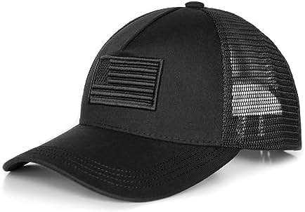 K KISSBAOBEI Summer Trucker Hat Men Black Scorpion Baseball Cap